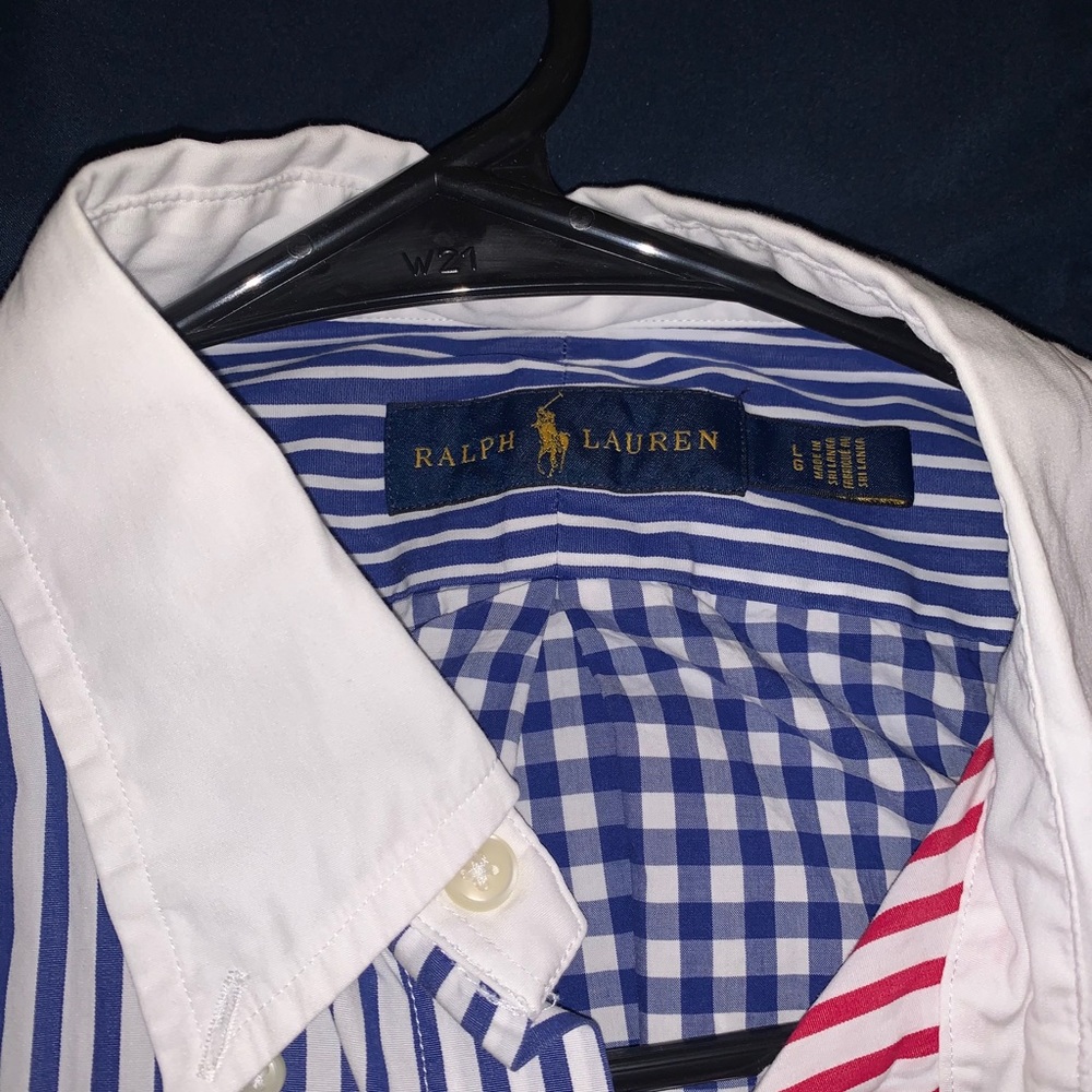 Polo Ralph Lauren Button Up Party Shirt